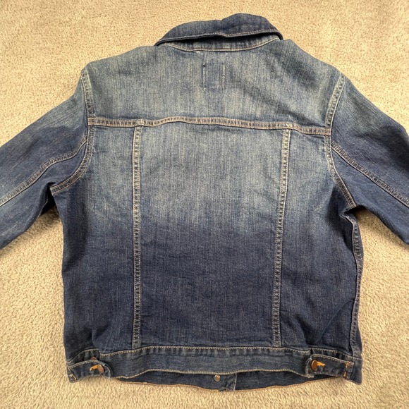 Gap Denim Jacket Womens Large 1969 Medium Wash Trucker Jean Jacket Classic - Picture 14 of 15